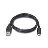 NANOCABLE CABLE USB 3.1 TIPO C/M-A/M GEN2 NEGRO 1.0M 10.01.
