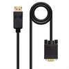 CABLE CONVERSOR DP A VGA , DP/M-VGA/M, 2M NANO