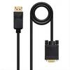 Cable Conversor Dp A Vga , Dp/M-Vga/M, 5M Nano