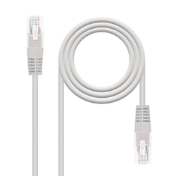 Cable Red Nanocable Rj45 Utp Cat6 1.5M Gris