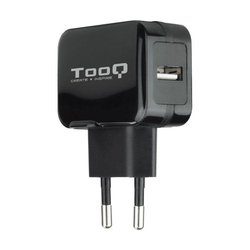 Cargador Usb Pared Tooq Tqwc-1S01 1Pto 2.4A Negro