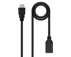 Cable Hdmi V2.0 Prolongador A/M-A/H 3 M Black Nanocable