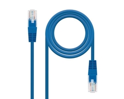 Cable De Red Latiguillo Rj45 Utp Cat6 Awg24 0.30 M Azul Nano