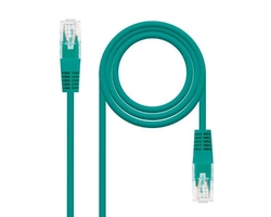 Cable De Red Latiguillo Rj45 Utp Cat6 Awg24 0.30 M Verde Nan
