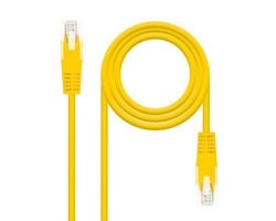 Cable De Red Latiguillo Rj45 Utp Cat6 Awg24 0.30 M Amarillo