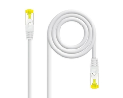Cable De Red Latiguillo Rj45 Sftp Cat6A Awg26 0.25 M Blanco