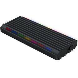 Caja Externa Tooq Tqe-2222B Ngff/Nvme Shinobi Usb-A Rgb Ne