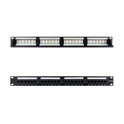 Patch Panel Nanocable 10.21.4124/ 24 Puertos/ Cat.6A/ Altura