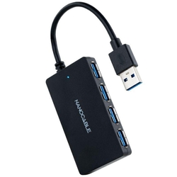 Hub Usb 3.0 Nanocable 10.16.4403/ 4 Puertos Usb/ Negro