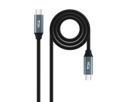 Cable Usb 3.2 Gen2X2 20Gbps 5A 100W Usb-C/M Usb-C/M 2 M Negr