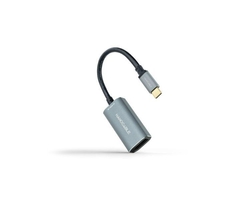 Conversor Usb-C A Displayport 8K 15 Cm Gris Nanocable