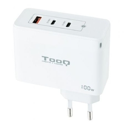 Cargador De Pared Tooq Tqwc-Ganqc2Pd100W/ 2Xusb Tipo-C/ 1Xus