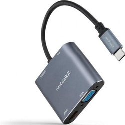 Conversor Nanocable 10.16.4304/ Usb Tipo-C Macho/ Hdmi 4K He