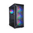 Caja Semitorre Gaming Tqgcc101-B Ragnärok Negra