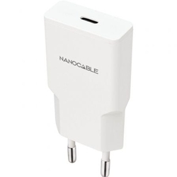 Cargador De Pared Nanocable 10.10.2024/ 1Xusb Tipo-C/ 25W/ B