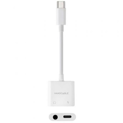 Adaptador Audio Nanocable 10.24.1206/ Usb Tipo-C Macho Jack