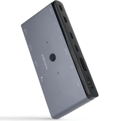 Switch Conmutador 8K Nanocable 10.12.0003/ 1X Hdmi/ 1X Displ