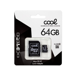 Mem Micros Sd 64Gb Cool Cl10+Adapt