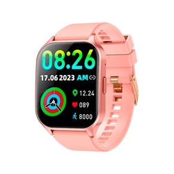 Smartwatch Cool Amoled Curved Rosa