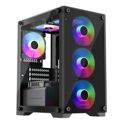 Caja Microatx Approx Xc-201 Glass 1X3.5ö 1X2.5ö 1Xusb2.0 1Xu