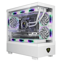 Caja Microatx Approx Xc-301W Glass 1X3.5ö 1X2.5ö 1Xusb2.0 1X