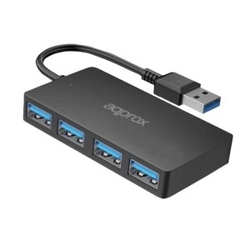 Hub Usb 3.0 Approx Appc49V2 4Xusb 3.0 Hasta 5Gbps