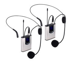 Nk Ig33008Kit Plata Y Negro / Pack De 2 Micrófonos De Solapa