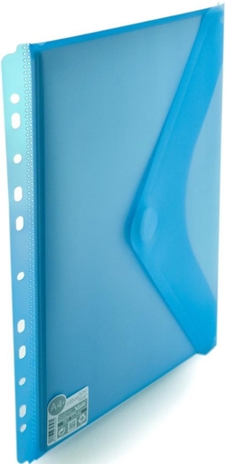 PAQ/10 CARPETA SOBRE MULTITADRO A4+ 245X310 VELCRO AZUL