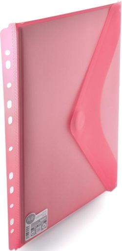 PAQ/10 CARTAFOL SOBRE MULTITADRO A4+ 245X310 VELCRO VERMELLO