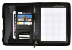 PORTAFOLIO DYNAMIC A5 COM FECHO DE ZIPER PRETO