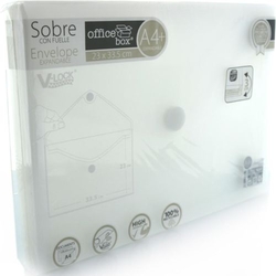 PACK/10 CAPA ENVELOPE COM FOLE A4+ 250X335X300 VELCRO TTE.