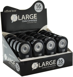 EXP 20 CINTA CORRECTORA 5MMX16M BLACK OFFICE BOX