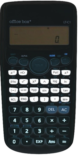 CALCULADORA CIENTIFICA LTC168 NEGRA