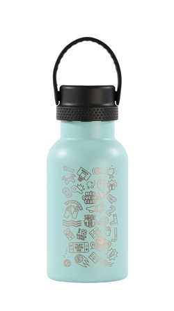 BOTELLA TERMO 350ML F.C.BARCELONA 19,5X7,3X7,3CM