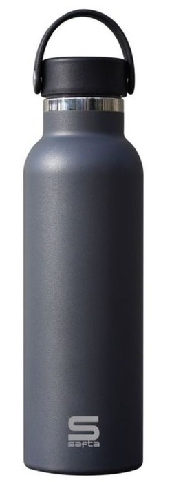 BOTELLA TERMO 600ML SAFTA ANTRACITA 25x7,3x7,3cm