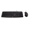 Iggual Kit Teclado Y Ratón Com-Ck-Basic Negro