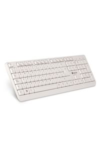 TECLADO USB BRANCO SPIKE