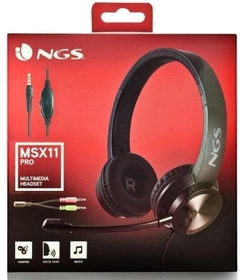 FONES DE OUVIDO MSX11PRO JACK 3,5MM COM ADAPTADOR JACK