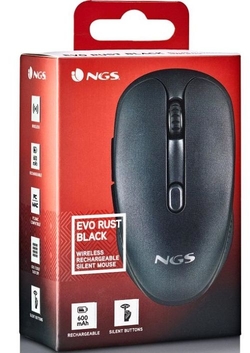 WIRELESS MOUSE EVO RUST BLACK NGS BLACK