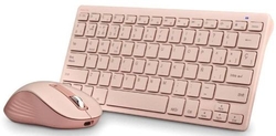 NGS FANTASY WIRELESS KEYBOARD AND MOUSE KIT PINK/PINK