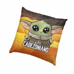 Cojin El Cabezoniano Mandalorian Star Wars