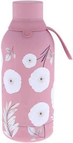 BOUTEILLE DE AERO INOXIDABLE 500ML MAKEUP FLOWERS
