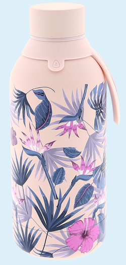 BOTELLA TERMICA ADULTO 500ML PINK EXOTIC FLORAL