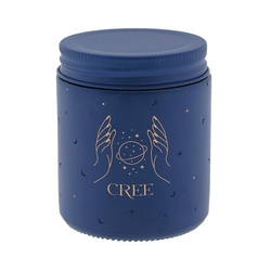 SCENTED CANDLE DARK BLUE CREE AROMATIC CANDLE