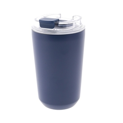 VASO TERMICO INTERIOR CERAMICO LISO 400ML DARK BLUE