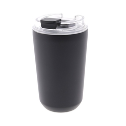 VASO TERMICO INTERIOR CERAMICO LISO 400ML BLACK