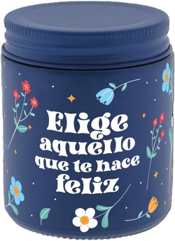VELA AROMATICA ELIGE AQUELLO QUE TE HACE FELIZ