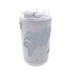 VASO TERMICO INTERIOR CERAMICO 400ML SHADOW SKETCH MAPS