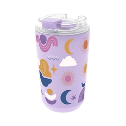 VASO TERMICO INTERIOR CERAMICO 400ML LILAC BOHO SOUL