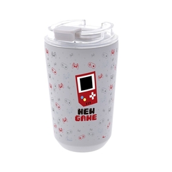 VASO TERMICO INTERIOR CERAMICO 400ML SHADOW PIXEL GAMING